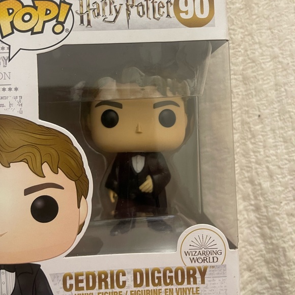 Harry Potter Yule Ball Funko Pops, Padma Patil, Victor Krum and Cedric Diggory - Picture 5 of 7